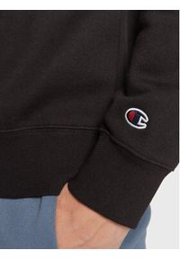 Champion Bluza Embroided Script Logo 217859 Czarny Regular Fit. Kolor: czarny. Materiał: bawełna #5