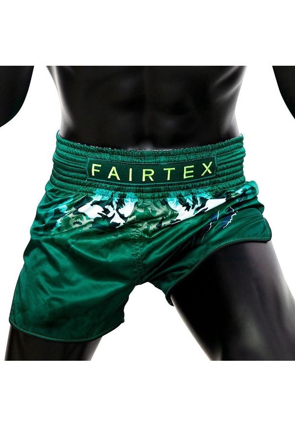 FAIRTEX - Spodenki Muay Thai Fairtex BS1913 TONNA L. Kolor: zielony