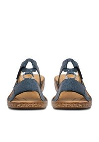 Rieker Klapki CEO-628P9-14 Granatowy. Kolor: niebieski. Materiał: skóra #4