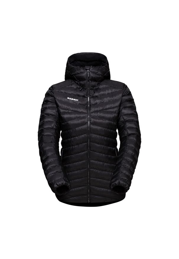 Kurtka puchowa damska Mammut Albula IN. Kolor: czarny. Materiał: puch