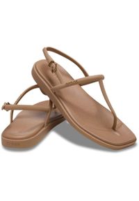 Sandały damskie Crocs MIAMI THONG FLIP. Kolor: brązowy