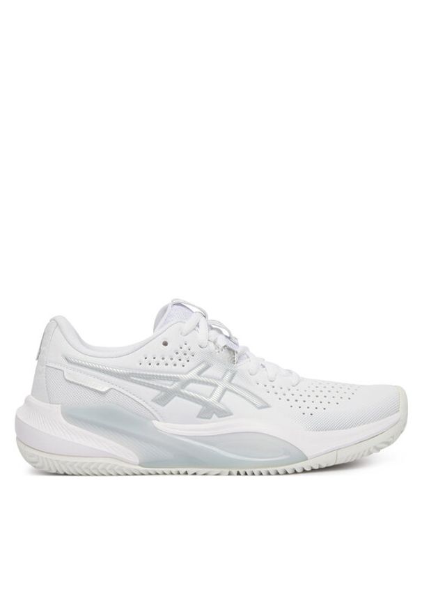 Asics Buty do tenisa Gel-Challenger 15 Clay 1042A293 Biały. Kolor: biały. Materiał: skóra. Sport: tenis