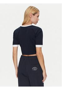 Guess T-Shirt V5GI05 I3Z14 Granatowy Regular Fit. Kolor: niebieski. Materiał: bawełna #4