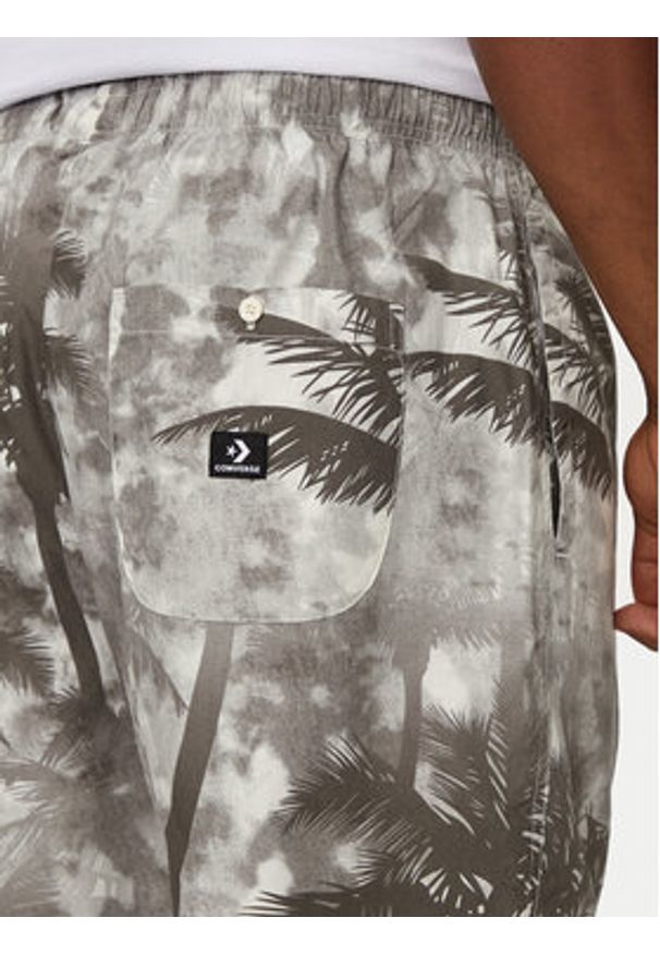 Converse Szorty sportowe M Aop Resort Short 10026436-A01 Czarny Regular Fit. Kolor: czarny. Materiał: bawełna. Styl: sportowy