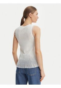 Rinascimento Bluzka CFM0012241003 Biały Slim Fit. Kolor: biały. Materiał: syntetyk #5