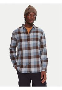 Quiksilver Koszula Motherfly EQYWT04642 Niebieski Regular Fit. Kolor: niebieski. Materiał: bawełna