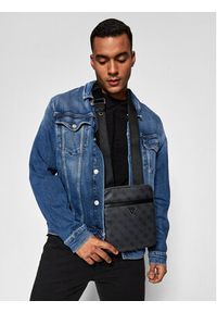 Guess Saszetka Vezzola Smart Crossbody Flat HMEVZL P2223 Czarny. Kolor: czarny. Materiał: skóra #3