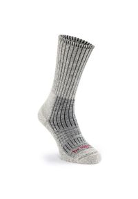 BRIDGEDALE - Męskie skarpety trekkingowe Bridgedale Midweight Merino Comfort Stone Grey. Kolor: szary. Materiał: wełna, lycra, elastan, poliester, nylon. Sport: outdoor