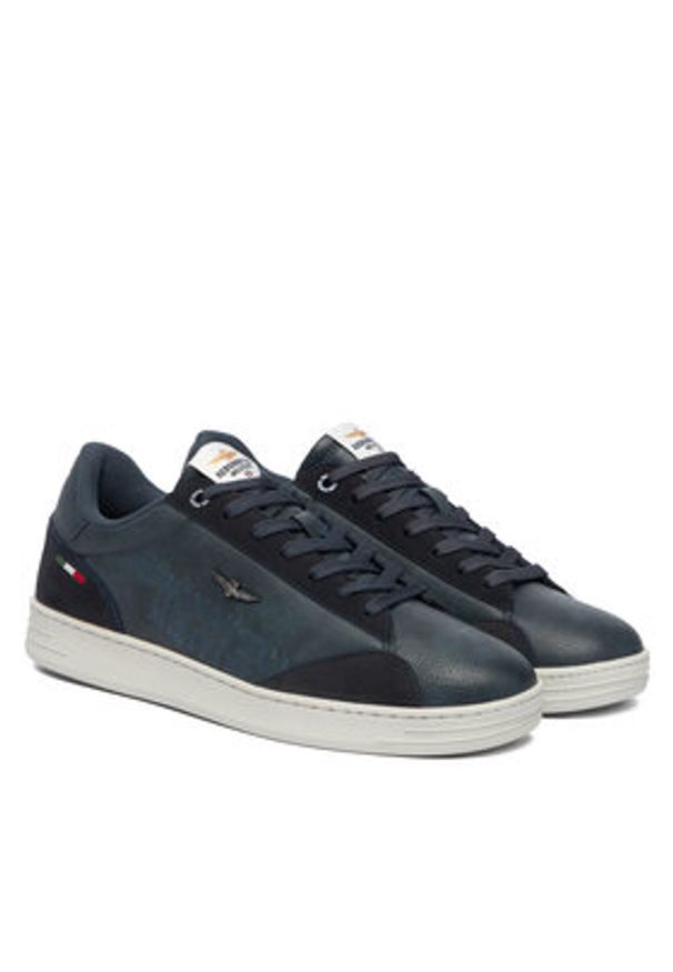 Aeronautica Militare Sneakersy 252SC0306UCT03385 Granatowy. Kolor: niebieski. Materiał: skóra
