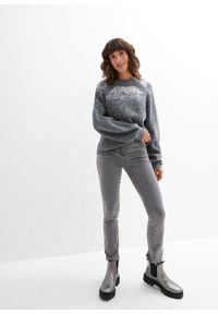 bonprix - Sweter z cekinami. Kolor: szary #2