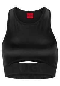 Hugo Top 50483533 Czarny Extra Slim Fit. Kolor: czarny. Materiał: syntetyk