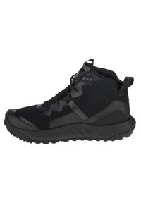 Buty trekkingowe męskie, Under Armour Micro G Valsetz Mid. Kolor: czarny. Sport: turystyka piesza