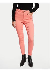 Morgan Jeansy 241-POLIA1 Koralowy Skinny Fit. Kolor: pomarańczowy #1