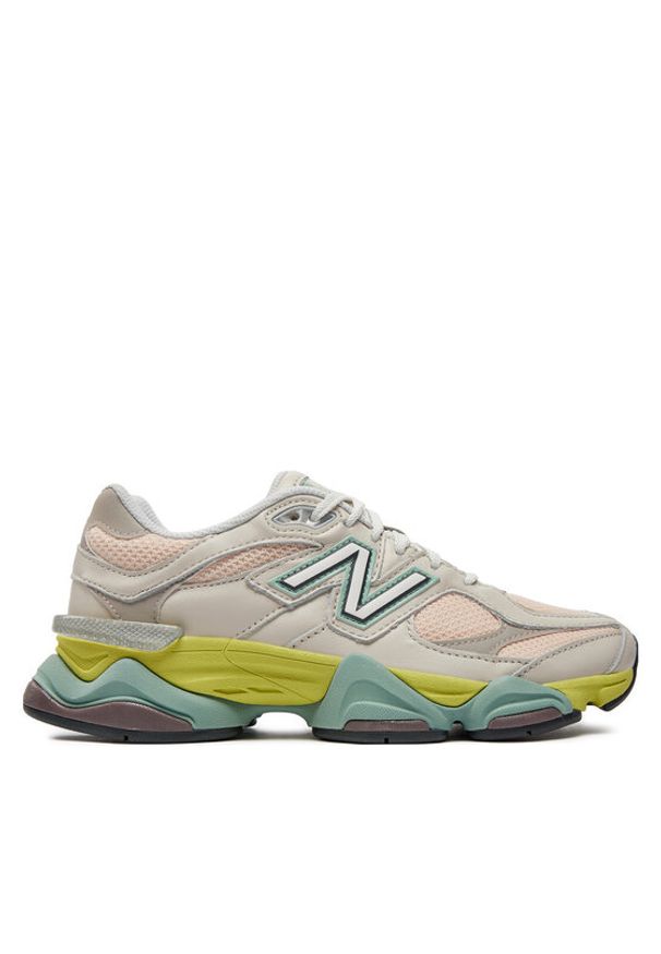 New Balance Sneakersy U9060GCB Beżowy. Kolor: beżowy. Materiał: skóra