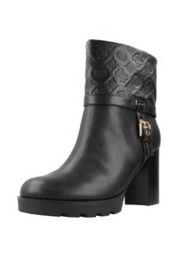 Guess - GUESS FLFNEA FAL10 Czarny. Kolor: czarny. Materiał: syntetyk, tkanina. Styl: sportowy