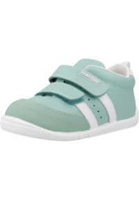 Buty TITANITOS B500 AMANCIO Zielony. Kolor: zielony. Materiał: tkanina, skóra. Sport: turystyka piesza