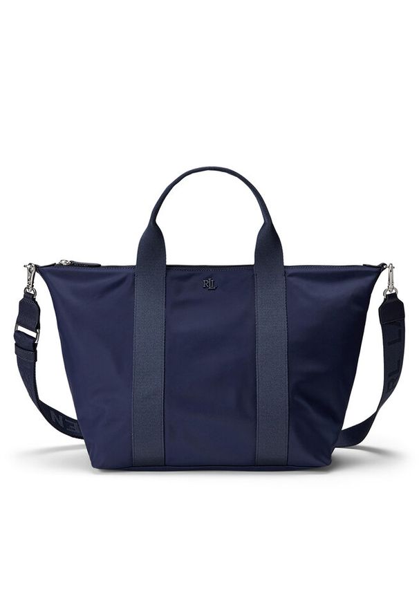 Lauren Ralph Lauren - Torebka LAUREN RALPH LAUREN. Kolor: niebieski