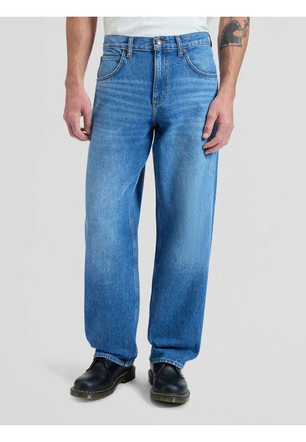 Lee - MESKIE SPODNIE LEE HENRY HYPER BLUE 112376341
