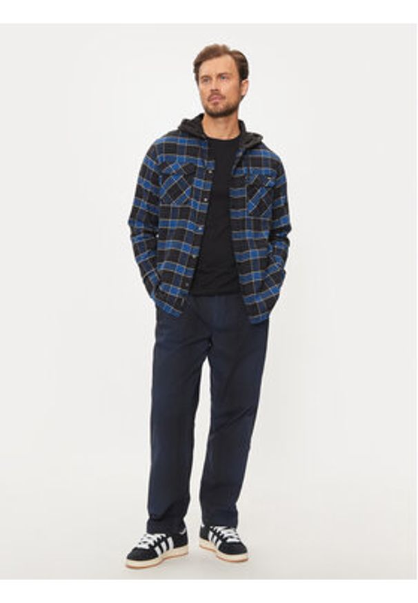 Vans Bluza Parkway II VN0A4RZB Czarny Regular Fit. Kolor: czarny. Materiał: bawełna