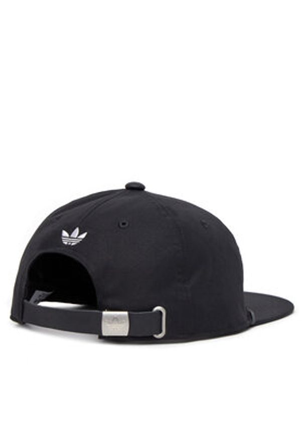 Adidas - adidas Czapka z daszkiem Flatbrim JD0997 Czarny. Kolor: czarny. Materiał: materiał, poliester