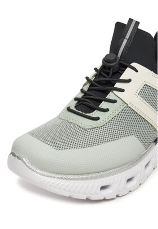 Rieker Sneakersy M6061-52 Zielony. Kolor: zielony. Materiał: materiał