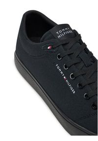 TOMMY HILFIGER - Tommy Hilfiger Tenisówki Hi Vulc Low Core Canvas FM0FM05396 Czarny. Kolor: czarny. Materiał: materiał #4