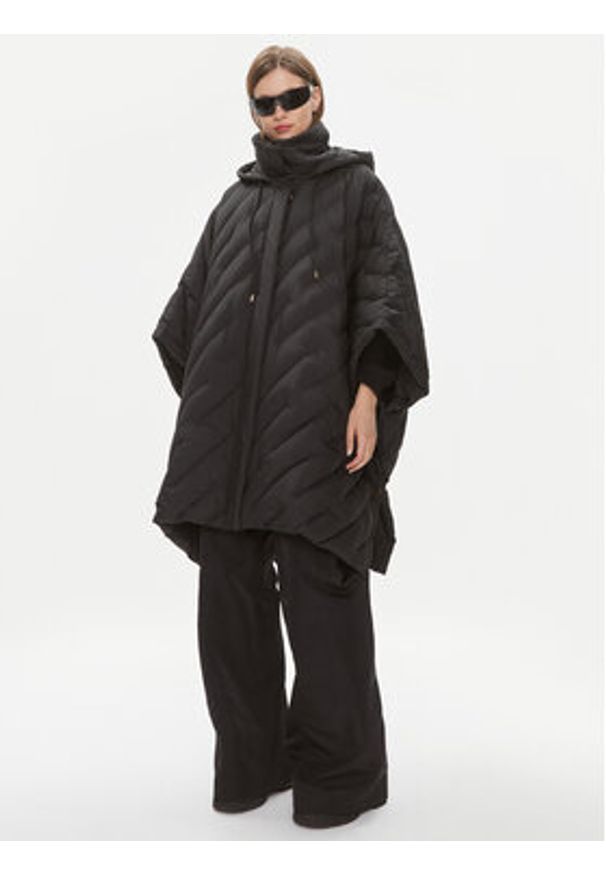 Pinko - PINKO Kurtka przejściowa 101600 A0L5 Czarny Oversize. Kolor: czarny. Materiał: syntetyk