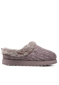 skechers - Skechers Kapcie Ice Angel 31204/MVE Fioletowy. Kolor: fioletowy. Materiał: materiał #1