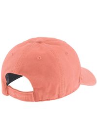 Czapka z daszkiem Carhartt Odessa Cap P18. Kolor: różowy