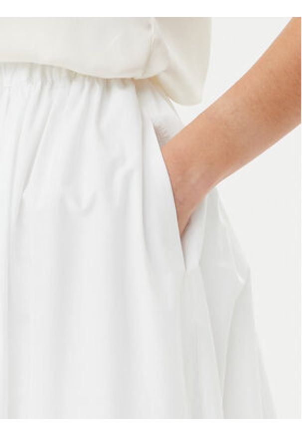 Pinko - PINKO Spódnica maxi Johnny 105214 A2LD Biały Regular Fit. Kolor: biały. Materiał: bawełna
