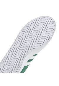 Adidas - Buty adidas Vl Court 3.0 M ID6284 zielone. Okazja: na co dzień. Zapięcie: sznurówki. Kolor: zielony. Materiał: materiał, syntetyk, skóra, guma. Szerokość cholewki: normalna #3