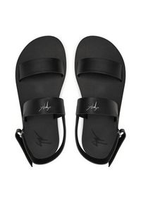 Giuseppe Zanotti Sandały EU30023 Czarny. Kolor: czarny. Materiał: skóra #5