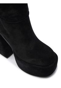 Naked Wolfe Kozaki Space Czarny. Kolor: czarny. Materiał: skóra, zamsz #5