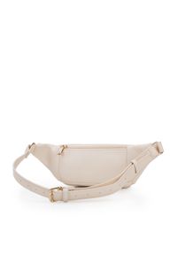 Wittchen - Damska torebka nerka z nitami. Kolor: kremowy. Materiał: skóra ekologiczna #4