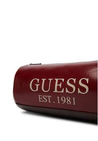Guess Kosmetyczka Oslo PMOSVI P6310 Bordowy. Kolor: czerwony. Materiał: skóra #2