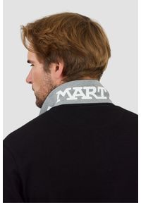 La Martina - LA MARTINA Czarny męski longsleeve polo Piquet Stretch, Rozmiar XXL. Typ kołnierza: polo. Kolor: czarny. Długość rękawa: długi rękaw #7