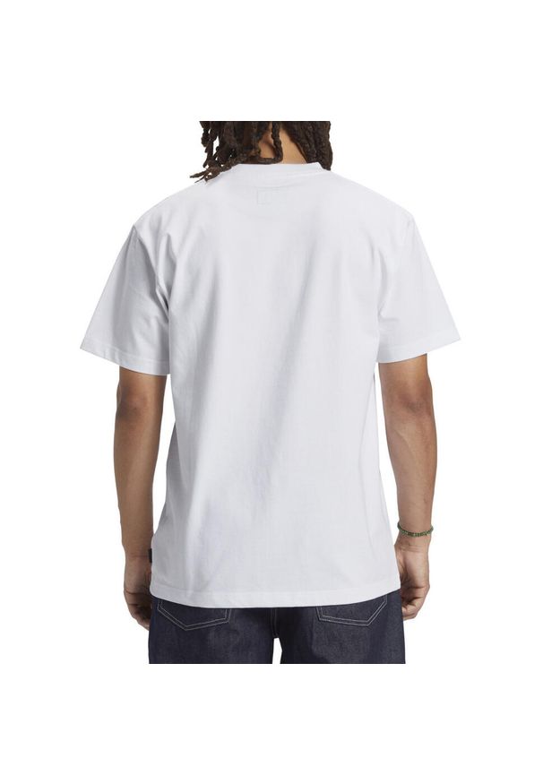 Podkoszulek DC Shoes 1994 Short Sleeve Knit, Mężczyźni. Kolor: biały. Materiał: materiał, bawełna