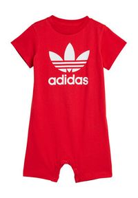 Adidas - adidas Romper Gift Set IM8430 Czerwony. Kolor: czerwony. Materiał: bawełna