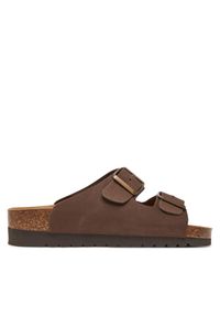 Klapki Grünland. Kolor: brązowy #1