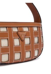 Guess Torebka Frankie Mini HWWG97 36770 Brązowy. Kolor: brązowy. Materiał: skórzane #3