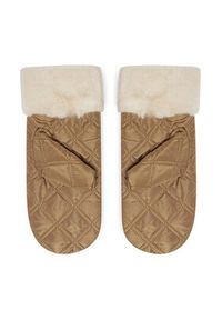 only - ONLY Rękawiczki Damskie Jenni 15267974 Beżowy. Kolor: beżowy. Materiał: materiał