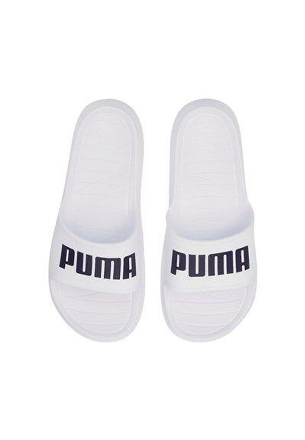 Klapki basenowe dla dorosłych Puma Divecat v2. Kolor: biały. Materiał: materiał, syntetyk