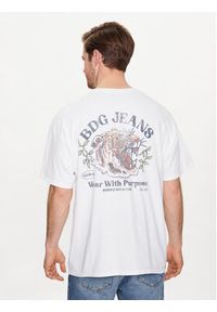 BDG Urban Outfitters T-Shirt BDG TIGER HEAD TEE Biały Oversize. Kolor: biały. Materiał: bawełna #4