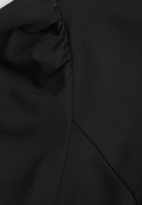 Born2be - Czarna Elegancka Sukienka VICES o Rozkloszowanym Kroju z Krótkim Rękawem Aezith. Okazja: na komunię, na wesele, na ślub cywilny. Kolor: czarny. Długość rękawa: krótki rękaw. Typ sukienki: proste, rozkloszowane. Styl: elegancki #7