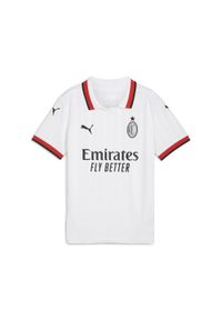 Puma - Młodzieżowa koszulka wyjazdowa AC Milan 24/25 PUMA White. Kolor: biały