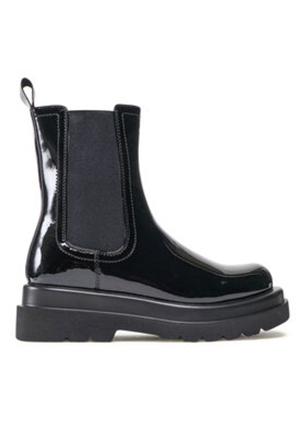 Jenny Fairy Botki WS9157-01 Czarny. Kolor: czarny. Materiał: skóra