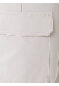 Olsen Spodnie materiałowe 14002075 Beżowy Straight Fit. Kolor: beżowy. Materiał: bawełna