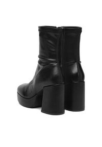 DeeZee Botki 7562T-2 Czarny. Kolor: czarny. Materiał: syntetyk, materiał #4