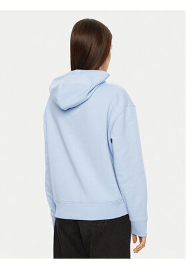 Calvin Klein Bluza K20K208126 Błękitny Regular Fit. Kolor: niebieski. Materiał: bawełna
