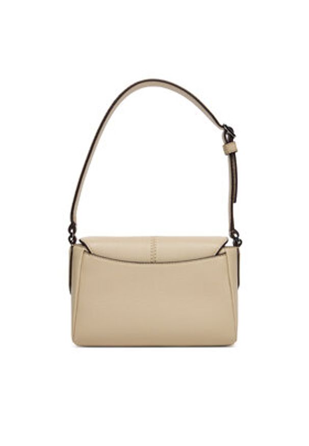 BOSS Torebka 50549275 Beżowy. Kolor: beżowy. Materiał: skórzane